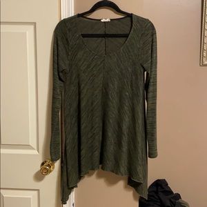 Green tunic sady & lu